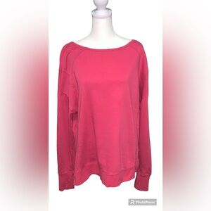 Sweaty Betty After Class Sweatshirt Pink Medium
